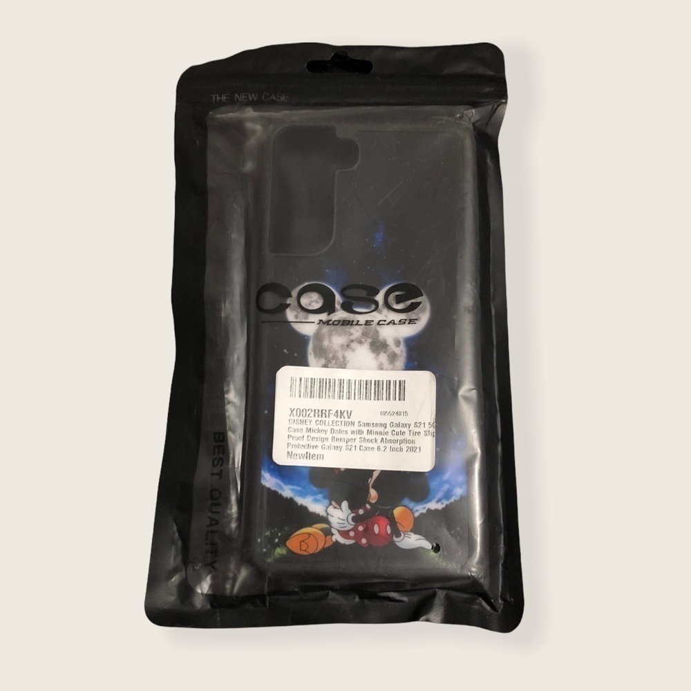 Samsung Galaxy S21 Mickey & Minnie Moon Phone Case
